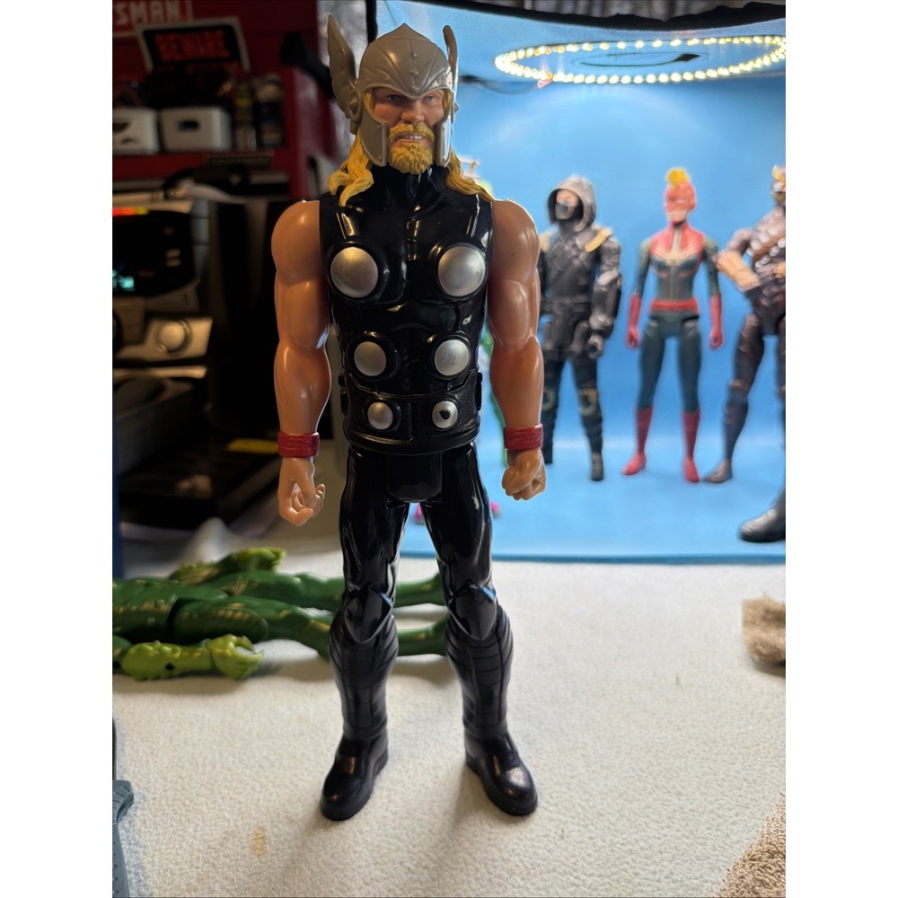 🛑Marvel Avengers Thor Titan Hero Series 12 Inch Action Figure Hasbro